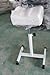 White Adjustable Pedicure Manicure Tattoo Foot Arm Leg Rest Telescopic Stool
