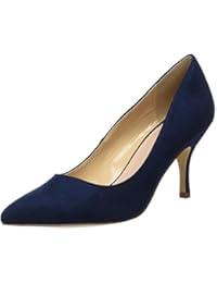 chaussure a talon bleu marine