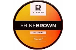 BYROKKO - Shine Brown - Crème de bronzage Premium Naturel Tous (190 ml)