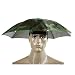 Produktbild Queta Hut Regenschirm, Camouflage Faltbarer Sonnenschutz Schirm Kappe Verstellbar Outdoor Kopfbedeckung Sonne Regen Kopfschirm