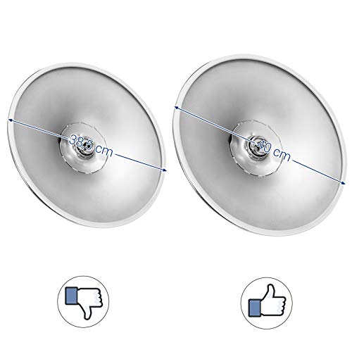 Songmics 2 x Barhocker mit Armlehnen Lehne Belastbar bis 200 kg grau LJB93G - 6