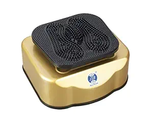 JSB HF91 Blood Circulation Massager Machine with Accupressure Mat for Pain Relief (AC Powered) (Gold)