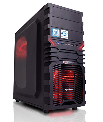 Gaming Aufrst PC Intel, i5-9600K 6x3.7 GHz, 16GB DDR4, Intel UHD Grafik 630 1GB, Spiele Computer zusammengestellt in Deutschland Desktop Rechner Gaming Aufrst PC Intel, i5-9600K 6x3.7 GHz, 16GB DDR4, Intel UHD Grafik 630 1GB, Spiele Computer zusammengestellt in Deutschland Desktop Rechner