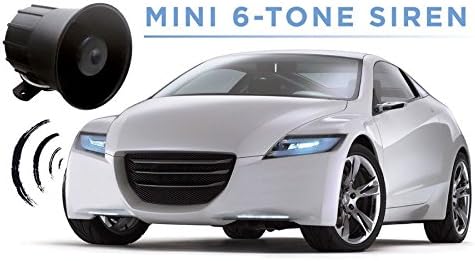 Siren 6 Tones Trumpet Small and Compact Extremely Powerful Car Anti-Theft Siren baltiko