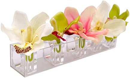 Napkin/Serviette Ring Holder By Playlearn, Holds 12 Empty Rings/4-5 Rings with Flowers (Rings not Included)
