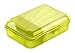 Rotho 1111805073 Vesperdose mit herausnehmbarer Trennwand (Größe: S) 0.9 L Inhalt, BPA-frei - Hergestellt in Schweiz, Kunststoff, lime grün, 18 x 13 x 6 cm