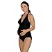 Carriwell Classic Maternity Swimsuit (Small, Black)