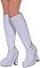Produktbild Damen Erwachsene 1970's Jahre Kostüm Party Zubehör Retro Go Go Stiefel TOP Abdeckungen - Weiß, One size, Einheitsgröße