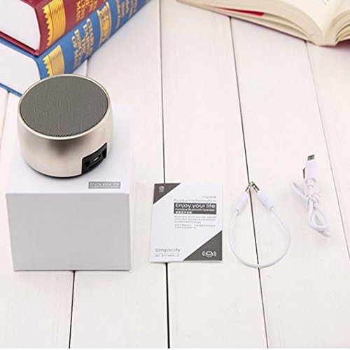 Bluestercool Metall tragbare Cube Stereo Bluetooth-Lautsprecher