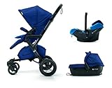 concord neo set TRAVEL SYSTEM-Adapter: einfacher und schneller Wechsel von Sitz und TS-Komponenten;  Extragroßes, verstellbares Sonnendach mit Sonnenschutz UV 50+, wasserabweisend und waschbar