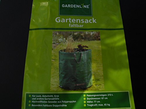 XXL Gartenabfallsack 272 L Laubsack Rasensack Gartensack Sack NEU