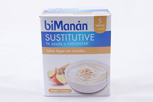 BIMANAN - BIMANAN Crema de Yogur con Cereales 5 sobres