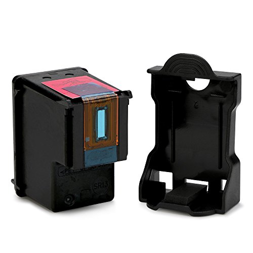 Gohepi 338XL/343XL Kompatibel für Druckerpatronen HP 338XL 343XL, 1 Schwarz/1 Tri-Farbe Arbeiten mit HP PSC 1610 2355 Patronen, HP Deskjet 460C 9800 6540 5740 6840 6620 Patronen, HP Officejet H470 K7100 150 100 7310 7410 6210 4212 6215 Patronen, HP Photosmart 8450 8150 8750 Pro B8350 2575 C3180 2610 2713 2710 Patronen - 5