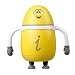 Produktbild LDRAGON USB-Befeuchter Home-Auto-Desktop Mini-Cartoon Ultraschall-Zerstäuber Portable Air Purifier 7 Color Light Anti-Skid 12H Automatische Abschaltung-8.3 * 14,6 * 14,8 cm,Yellow