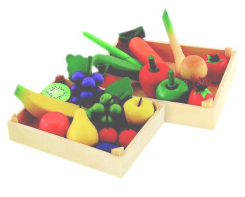 Preisvergleich Produktbild Holzkiste mit Obst oder Gemüse