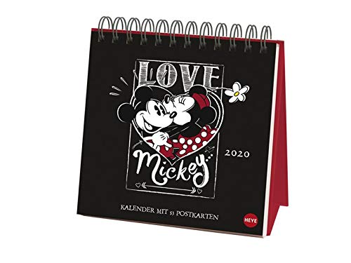 Preisvergleich Produktbild Mickey Mouse Premium-Postkartenkalender Kalender 2020