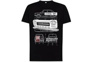 CAMISOLETA CMSLT Camiseta Premium 127, Camiseta de Coche clásico