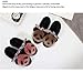 Produktbild WM Panda Hausschuhe, Herbst Und Winter Tasche Mit Hausschuhen, Cartoon, Nachahmung Big Rabbit Hair, Warm, Rutschfest, Geeignet Für Zuhause Und Outdoor, Braun,36