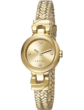 Esprit Damen-Armbanduhr XS Analog Quarz Leder