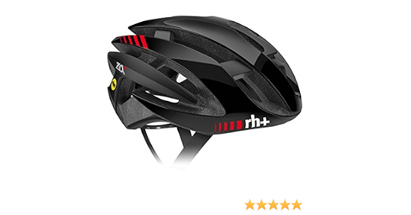 RH+ Z Alpha Mips Caschi, Unisex adulto, Nero (Nero Lucido/Nero Satinato),  L/XL : Amazon.it: Sport e tempo libero