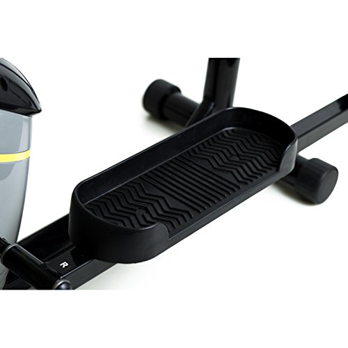 Fitkraft SLIMLINE Crosstrainer Ellipsentrainer mit Computer und Pulsmessung Schwarz Neue Modellnummer: FTKTORBMASL_Schwarz-grün_M - 6