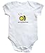 HippoWarehouse Bee my valentine baby vest boys girls
