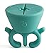 Frola - Wearable Nail Polish Holder Nail Polish Rack Silicone Ring Girls Toys (Turquoise Blue)