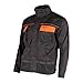Produktbild KREXUS Herren Arbeitsjacke Graphit mit Orange Gr. S EX10501S
