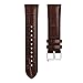 Produktbild Altsommer 5 Farben Armband 22mm für Samsung Galaxy Watch 46mm Krokodil-Muster Echtes Leder Vintage Leder Uhrenarmbänder Edelstahl Gürtelschnalle Replacement für Damen Herren (Braun)