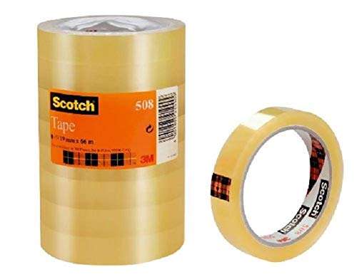 Scotch Cinta transparente 508 pack de 8 rollos