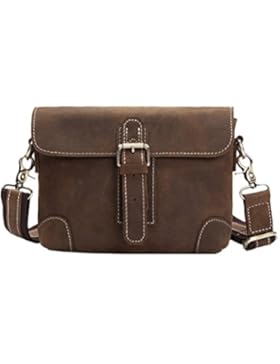 Zhhlaixing Umhängetasche Mens Boys Teens Luxury Crossbody Shoulder Bag Handmade Small Messenger Bag Christmas...