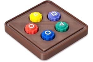 DREAKU Gonggi koreańska gra Gonggi Jack Stone Pebbles zestaw do gry, Gonggi Squid Game, zajęcia rodzinne, przenośna i trwała dla wszystkich grup wiekowych koordynacja wzrokowo-ręczna zabawka treningowa