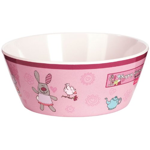 Preisvergleich Produktbild Sigikid 24267 Melamin Schüssel 3 happy frien