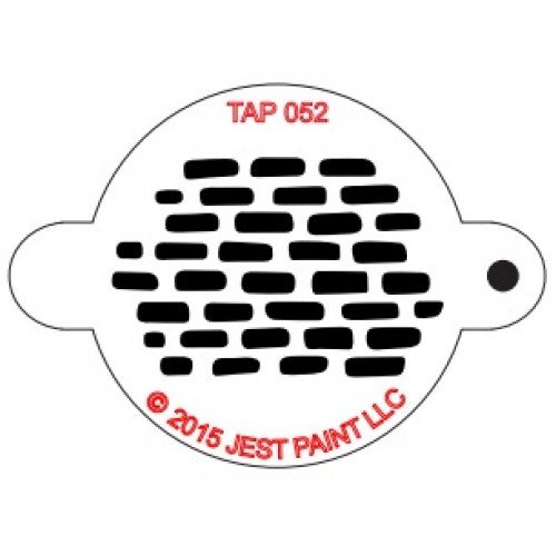 TAP Re-useable Face Paint Stencils - TAP052 Bricks