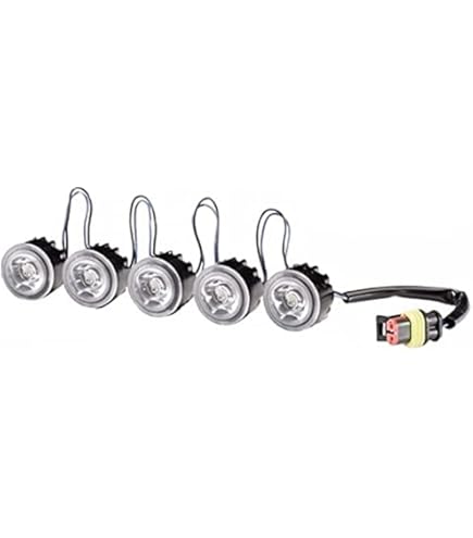 HELLA LEDayFlex Luci Diurne - 12V/24V, Rotonde, SAE, Cristallino, Per Auto, 2 Pezzi - Foto 12