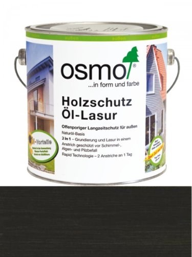 Osmo Holzschutz Öl-Lasur Ebenholz (712) 2,5 Liter