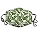 Produktbild SDGSS Mouth Mask,Ropical Palm Leaves Banana Leaves Unisex Fashion Warm Anti-Dust Washable Reusable Mouth Mask