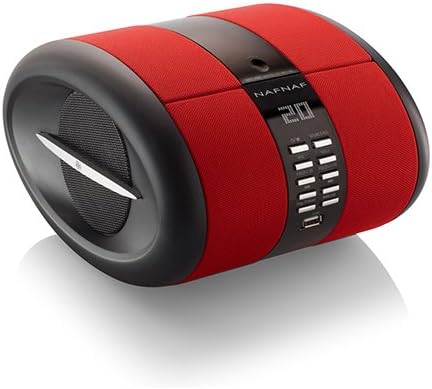 PEDEA NAFNAF SENSE Bluetooth MP3/CD Radio, red