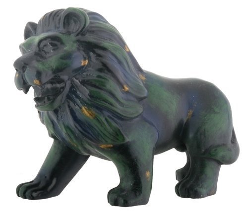 Preisvergleich Produktbild Dark Egyptian Lazuli Lion Figurine by YTC