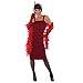 Price comparison product image Roaring 20s Flapper Girl Costume Red XXX Large