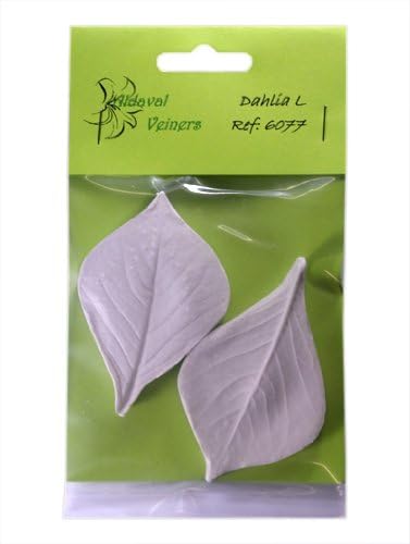 Sugarcraft Leaf Veiner - Large Dahlia - Flowers for Celebration and Wedding Cake Decoration