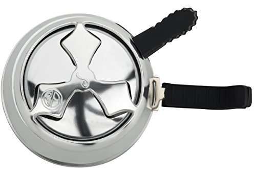 YIME Shisha Smokebox Kaminkopf Kaminaufsatz I mit zwei Gummigriffen I kaminaufsatz kaminkopf - 2