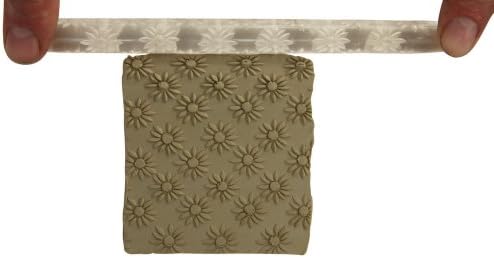 Sunflower - Textured Patterned Acrylic Rolling Pin