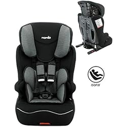 Siège auto enfant Isofix groupe 1/2/3 (9-36kg)-Protections latérales-Housse confort-Fabrication Française-NANIA racer