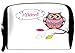 Snoogg cute vector owl hoooot card Travel Buddy Toiletry Bag / Bag Organizer / Vanity Pouch RS.299.00