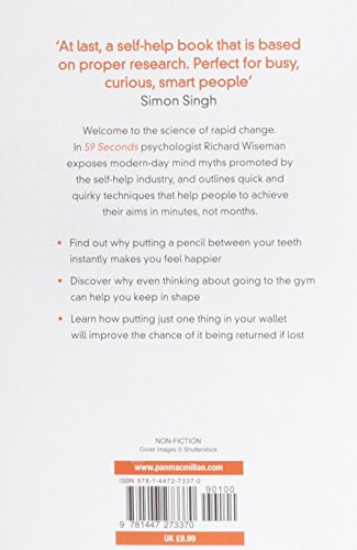 Libro 59 Seconds Think A Little Change A Lot Di Richard - 