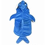 Mangostyle-Costume-Vestito-Abito-SQUALO-per-Cane-Gatto-Pettorina-Cucciolo-Guinzaglio-Imbracatura-Petto-Morbida-Regolabile-Confortevole-Durevole-Cablaggio-Carino-Interessante