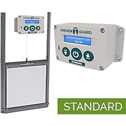 Kit Porte verrouillable et Portier Automatique ChickenGuard Standard FR poulailler