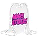 Produktbild Mars Angriffe Logo - Mars Attacks Logo Custom Printed Drawstring Sack | 100% Soft Polyester| 5 Liter Capacity| Adjustable String Closure| The Stylish Bag For Every Day Use| Custom Bags By Freestyle