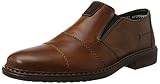 herren slipper leder sale Elegante Sohle Rieker Herren 17661 Slipper, Braun (AMARETTO/Moro/Navy), 42 EU